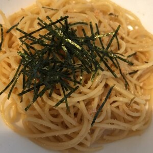 濃厚たらこパスタ